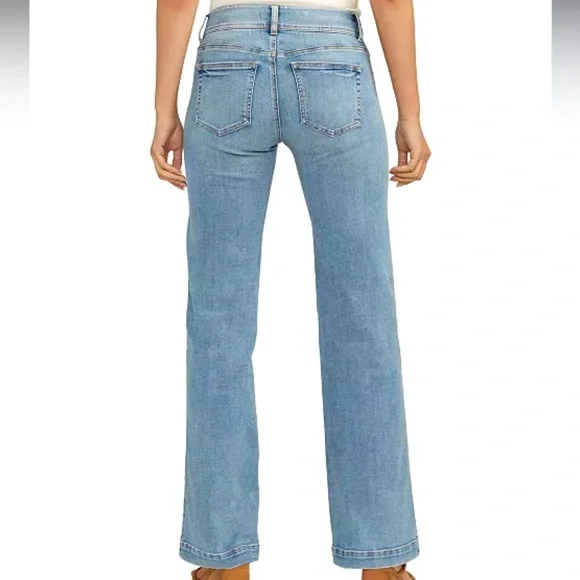 Silver Jeans Suki Curvy Fit Mid Rise Trouser - Picture 2 of 6